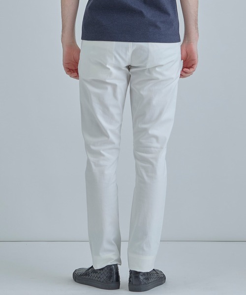 MEN'S BIGI(メンズビギ)の「シャドーヘリンボーンストレッチパンツ(スラックス・メンズ・ネイビー/ベージュ/ブラック/ホワイト/ライトグレー・05/04/03/02/01)」の8枚目の写真