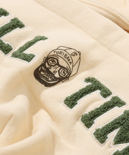 KRIFF MAYER(クリフメイヤー)の「チルタイム裏起毛パーカー(フードロゴ)(スウェット・メンズ・パープル/チャコール/カラフル/グリーン/レッド/ブラウン/グレー/ナチュラル・MEDIUM/X-LARGE/LARGE)」の15枚目の写真