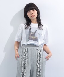 mmts（マミタス）の「【COLLABORATION】清水奈緒 / put your hands up Tシャツ（Tシャツ/カットソー）」