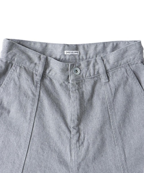 DRESSLAVE(ドレスレイブ)の「carrot grey denim(キャロットシルエットグレーデニム)(デニムパンツ・レディース・グレー・38/36)」の9枚目の写真