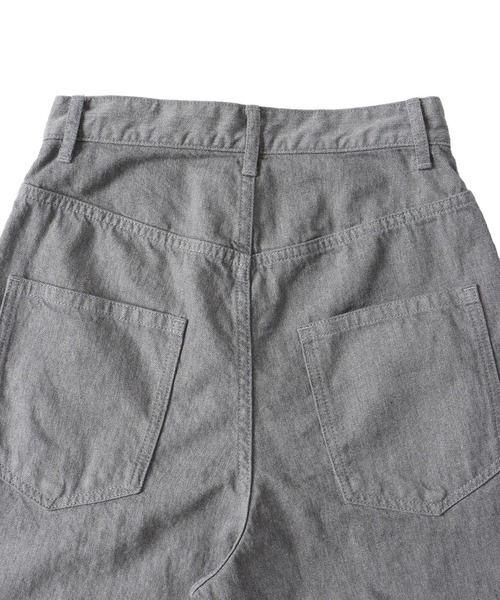 DRESSLAVE(ドレスレイブ)の「carrot grey denim(キャロットシルエットグレーデニム)(デニムパンツ・レディース・グレー・38/36)」の12枚目の写真