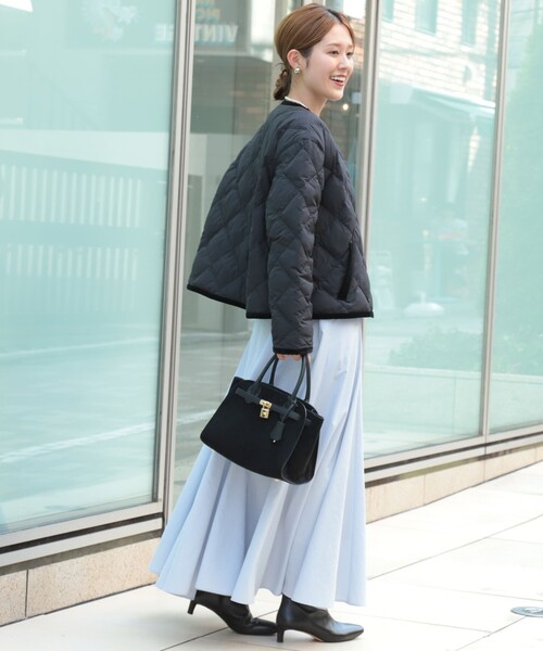 【TAION×LIMONTA】別注ベロアパイピングショートダウン TAION×LIMONTA】別注ベロアパイピングショートダウン | NOLLEY'S