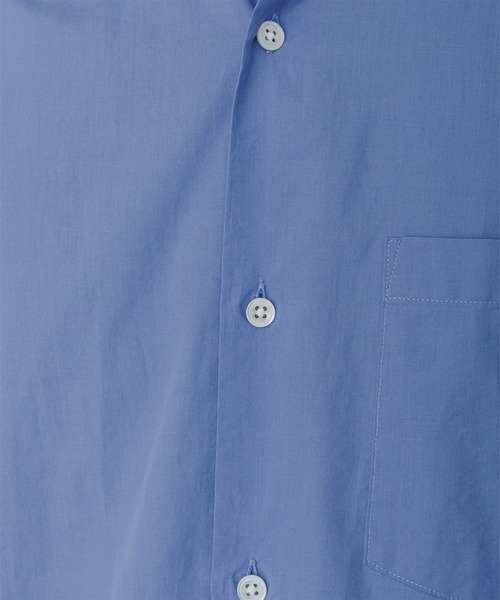 ADAM ET ROPE'（アダムエロペ）の「オーバーサイズ レギュラーカラー シャツ（シャツ/ブラウス・メンズ・ホワイト/ブルー系その他5/ネイビー・L/M）」の15枚目の写真