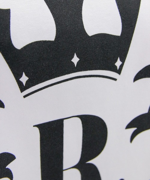 clear（クリア）の「オーバーサイズ王冠プリントTシャツ [着回し力抜群 大人 カジュアル]（Tシャツ/カットソー・レディース・オフホワイト/ブラック/ピンク・F）」の12枚目の写真