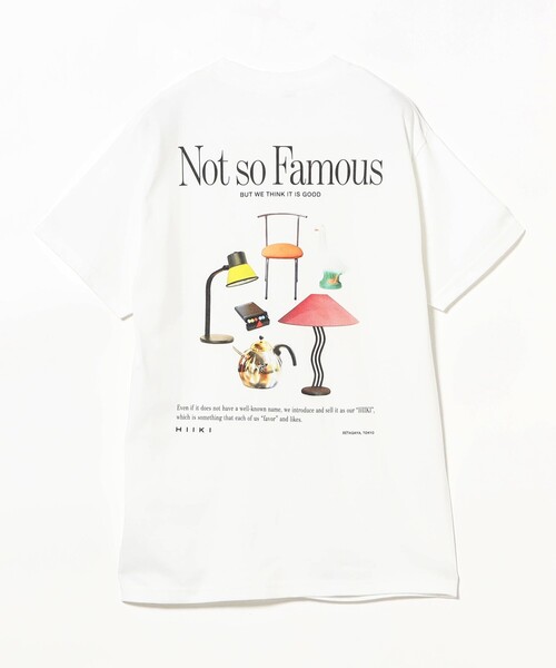 TOKYO CULTUART by BEAMS(トウキョウカルチャートバイビームス)の「HIIKI / Not Famous TEE(Tシャツ/カットソー・レディース・ホワイト・SMALL/X-LARGE/MEDIUM/LARGE)」の5枚目の写真