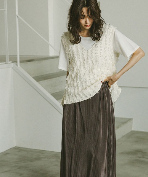 セール】フェザーベスト3Pセット/577656（ワンピース）｜GLOBAL WORK