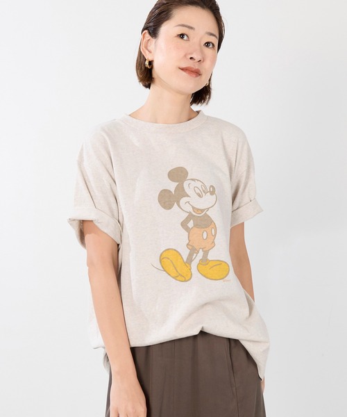 AMERICANA】別注-MICKEY MOUSE ショートスリーブTシャツ（Tシャツ
