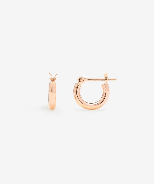 ESTELLE(エステール)の「K10 ピンクゴールド フープ ピアス ESTELLE/エステール(ピアス(両耳用)・レディース・ピンクゴールド・-)」の1枚目の写真