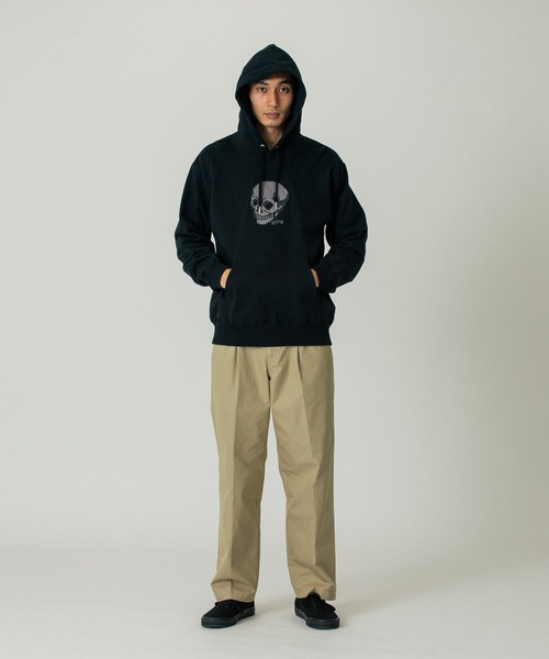 SILAS（サイラス）の「SKULL SWEAT HOODIE（パーカー・メンズ・アッシュ/ブラウン/ブラック・XL/L/M）」の12枚目の写真