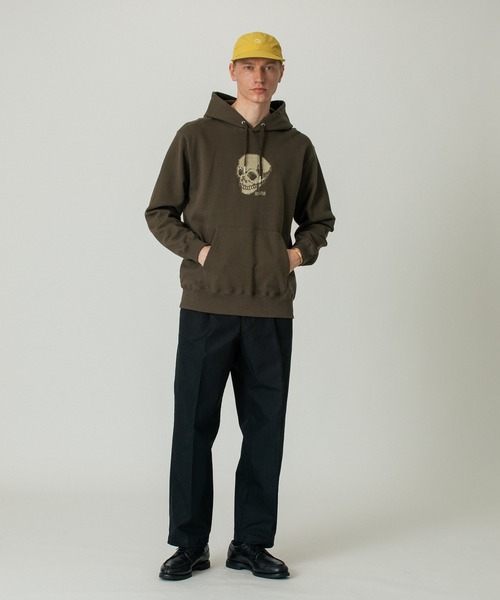 SILAS（サイラス）の「SKULL SWEAT HOODIE（パーカー・メンズ・アッシュ/ブラウン/ブラック・XL/L/M）」の14枚目の写真