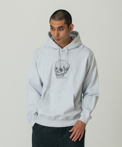 SILAS（サイラス）の「SKULL SWEAT HOODIE（パーカー・メンズ・アッシュ/ブラウン/ブラック・XL/L/M）」の17枚目の写真