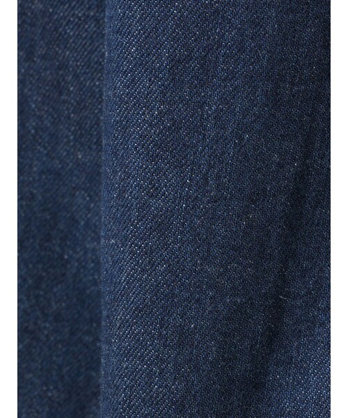 mizuiroind（ミズイロインド）の「mizuiro ind デニムタックワイドパンツ（その他パンツ・レディース・その他/ブルー・FREE）」の4枚目の写真