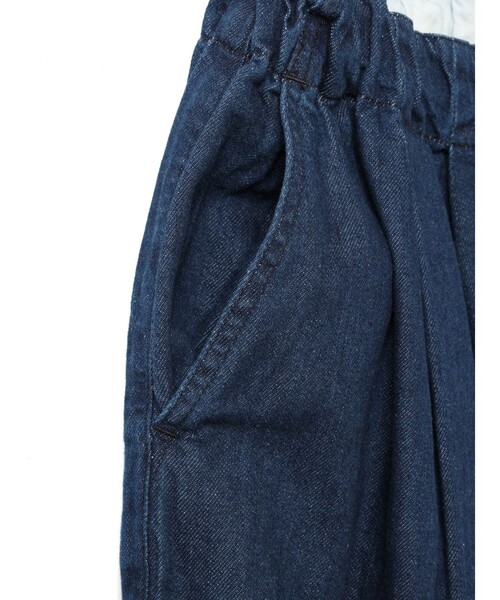 mizuiroind（ミズイロインド）の「mizuiro ind デニムタックワイドパンツ（その他パンツ・レディース・その他/ブルー・FREE）」の19枚目の写真