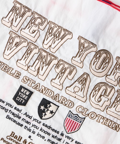 DOUBLE STANDARD CLOTHING（ダブルスタンダードクロージング）の「Ball&Chain / NY ヴィンテージ ショッピングバッグ（エコバッグ/サブバッグ・レディース・オフホワイト・FREE）」の10枚目の写真