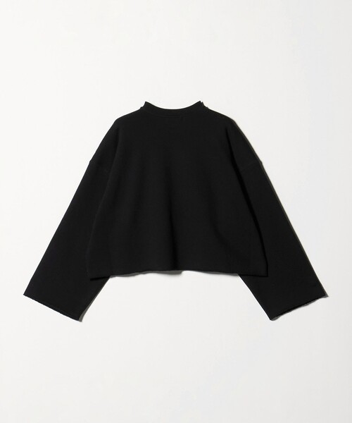 Off-White クロップドスウェット ブラック off white オフホワイト OFF-WHITE トレーナー スウェット