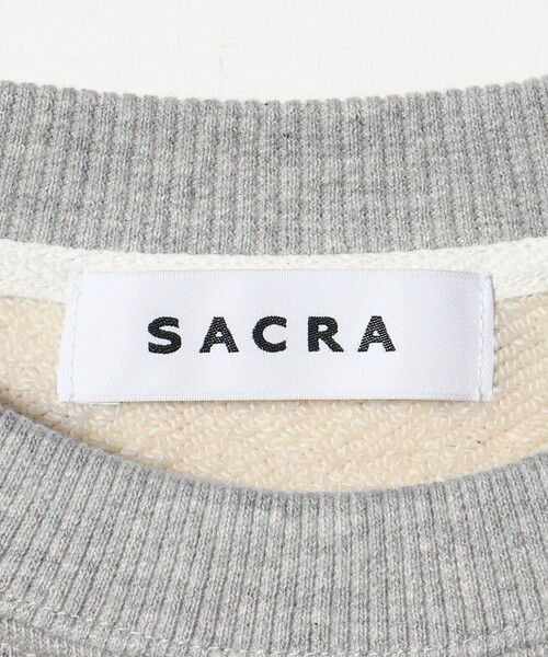 セール】＜SACRA＞クロップド スウェット（スウェット）｜SACRA