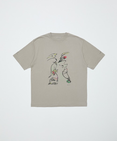 BAL(バル)の「yabuno kensei(Tシャツ/カットソー・メンズ・アッシュグレー/グレー/ホワイト・1/0/3/2)」の3枚目の写真