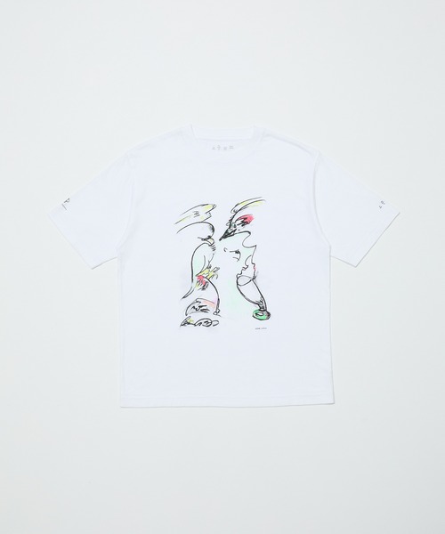 BAL(バル)の「yabuno kensei(Tシャツ/カットソー・メンズ・アッシュグレー/グレー/ホワイト・1/0/3/2)」の1枚目の写真