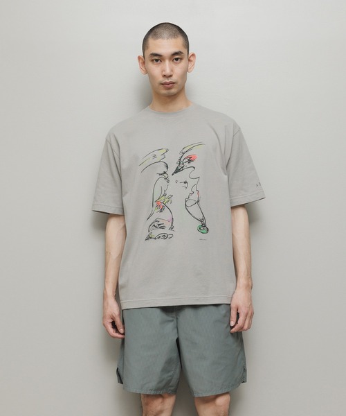 BAL(バル)の「yabuno kensei(Tシャツ/カットソー・メンズ・アッシュグレー/グレー/ホワイト・1/0/3/2)」の7枚目の写真