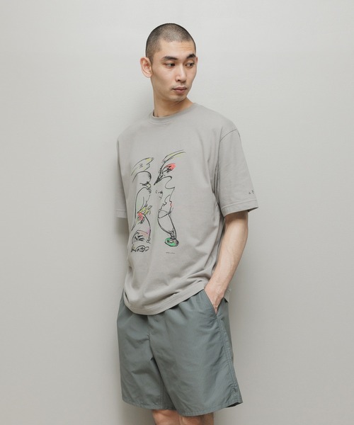 BAL(バル)の「yabuno kensei(Tシャツ/カットソー・メンズ・アッシュグレー/グレー/ホワイト・1/0/3/2)」の8枚目の写真