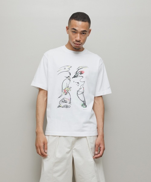 BAL(バル)の「yabuno kensei(Tシャツ/カットソー・メンズ・アッシュグレー/グレー/ホワイト・1/0/3/2)」の10枚目の写真