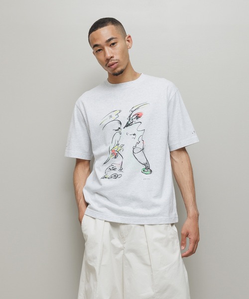 BAL(バル)の「yabuno kensei(Tシャツ/カットソー・メンズ・アッシュグレー/グレー/ホワイト・1/0/3/2)」の12枚目の写真