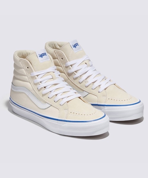 VANS（バンズ）の「VANS PREMIUM スケートハイ（スニーカー・メンズ・オフホワイト・5/6/6.5/7/7.5/8/8.5/9/9.5/10/10.5/11/5.5/4）」の2枚目の写真