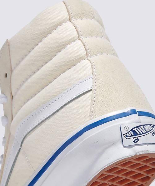VANS（バンズ）の「VANS PREMIUM スケートハイ（スニーカー・メンズ・オフホワイト・5/6/6.5/7/7.5/8/8.5/9/9.5/10/10.5/11/5.5/4）」の5枚目の写真