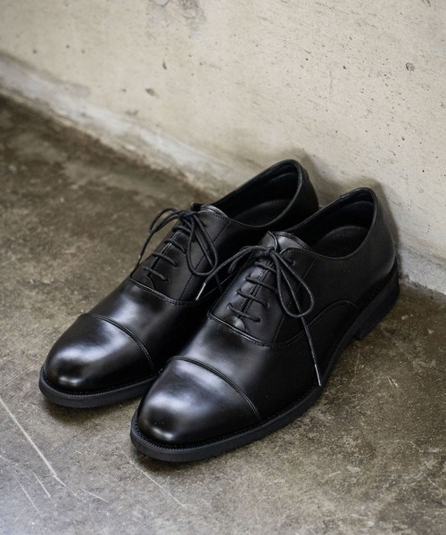GLOBAL WORK（グローバルワーク）の「オールウェザーエコレザーシューズ/578030（その他シューズ・メンズ・ブラック系/ブラック系9・LARGE/MEDIUM）」の2枚目の写真