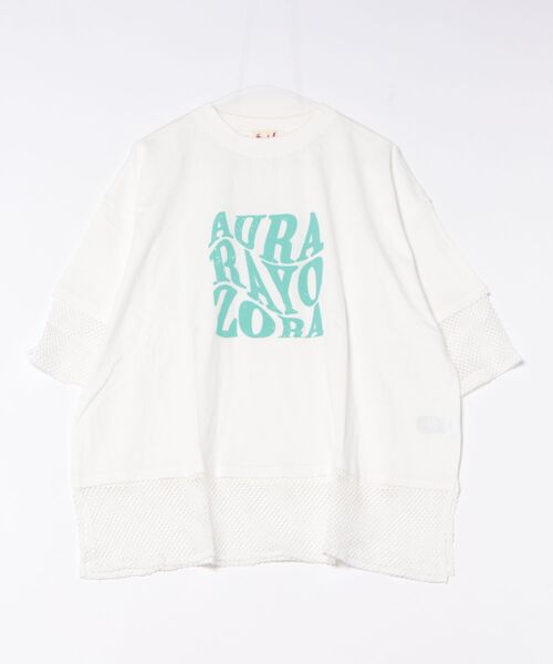 チチカカ（チチカカ）の「Orale! 裾メッシュレイヤード風プルオーバー（Tシャツ/カットソー・レディース・ホワイト/カーキ/ブラック・FREE）」の20枚目の写真