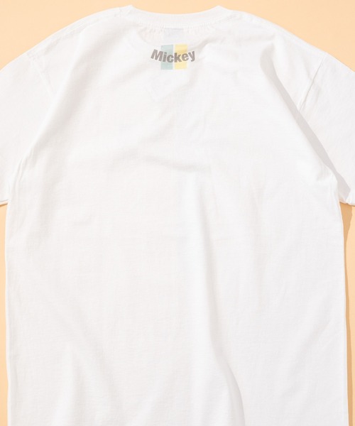 Disney（ディズニー）の「【Disney】レトロ「ミッキー」プリント/半袖Tシャツ/エクササイズデザイン /ディズニー/ミッキーマウス（Tシャツ/カットソー・レディース・ホワイト・MEDIUM/LARGE/X-LARGE）」の9枚目の写真