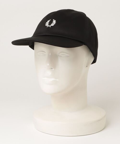 FRED PERRY（フレッドペリー）の「【別注】FRED PERRY / ツイル キャップ 25AW（キャップ・メンズ・ブラック/ネイビー・ONE SIZE）」の2枚目の写真