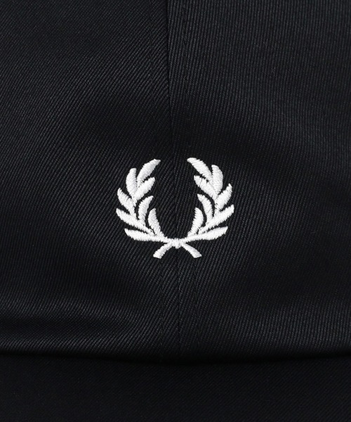 FRED PERRY（フレッドペリー）の「【別注】FRED PERRY / ツイル キャップ 25AW（キャップ・メンズ・ブラック/ネイビー・ONE SIZE）」の8枚目の写真