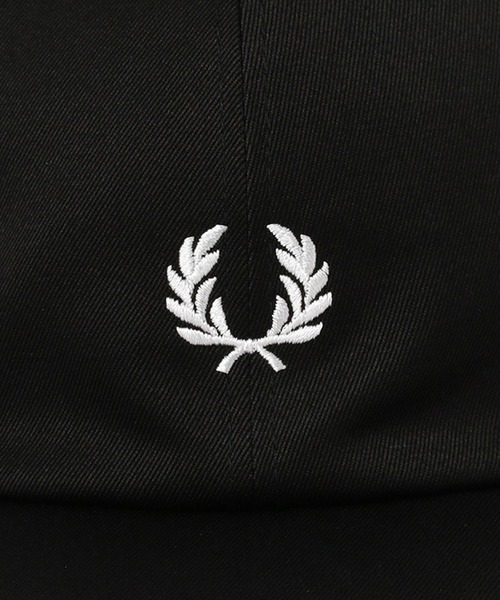 FRED PERRY（フレッドペリー）の「【別注】FRED PERRY / ツイル キャップ 25AW（キャップ・メンズ・ブラック/ネイビー・ONE SIZE）」の10枚目の写真