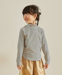 アンディニー ボーダープチハイネック L/S Tシャツ