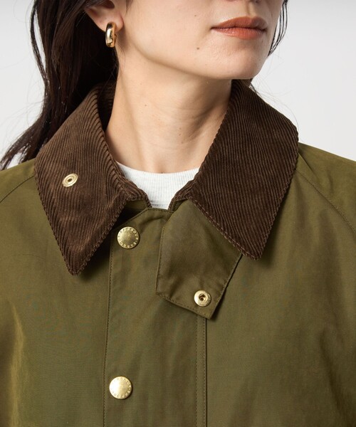 Barbour カバーオール M 24AW ハンティング ジャケット カーキ 緑 Barbour カバーオール M 24AW ハンティング ジャケットカーキ 緑