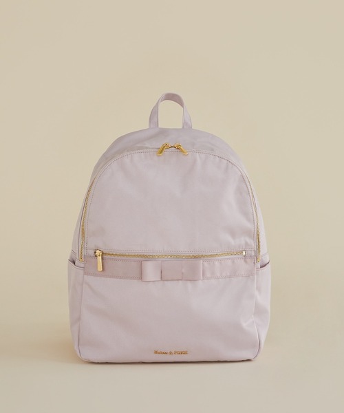 Maison de FLEUR（メゾンドフルール）の「撥水加工オペラリボンリュック（バックパック/リュック・レディース・ブラック/ピンク系その他・FREE）」の4枚目の写真