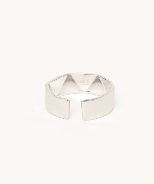 ieLS(イエルズ)の「金属アレルギー対応「ieLS」ステンレス トライアングルカットフリーリング(リング・メンズ・ゴールド/シルバー・FREE)」の8枚目の写真