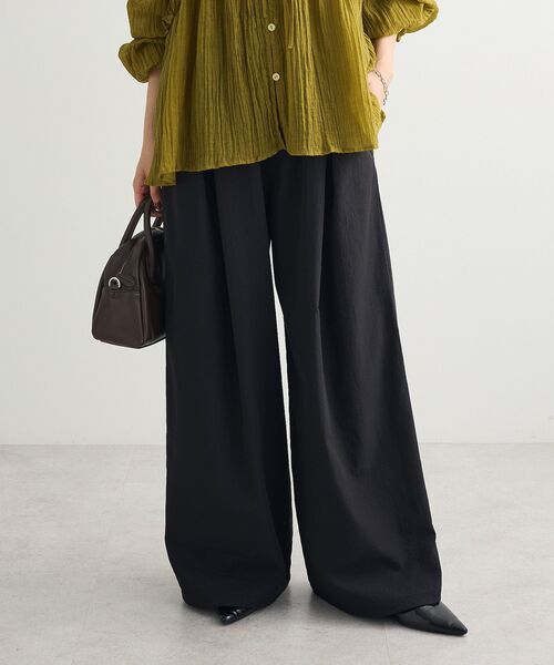 Sugar spoon（シュガースプーン）の「・SUGAR SPOON カーブタックパンツⅡ（その他パンツ・レディース・ブラック/ブラウン/ボルドー/グレイッシュベージュ・FREE）」の2枚目の写真