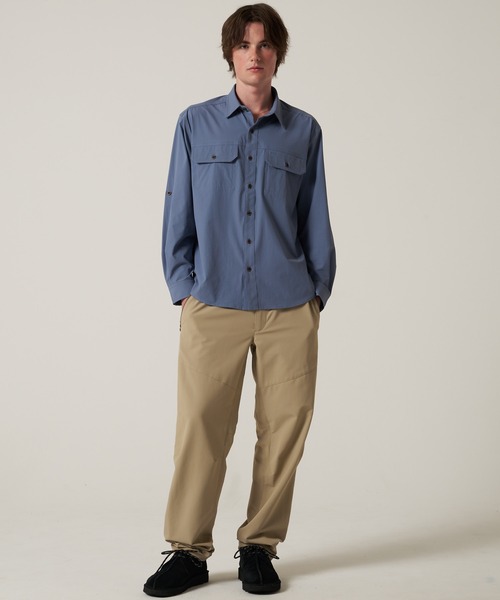 Eddie Bauer(エディーバウアー)の「アトラス エクスプロレーション フレックスシャツ(シャツ/ブラウス・メンズ・ダークカーキ/グレイッシュブルー/オートミール・S/M/L/XL/XXL)」の7枚目の写真