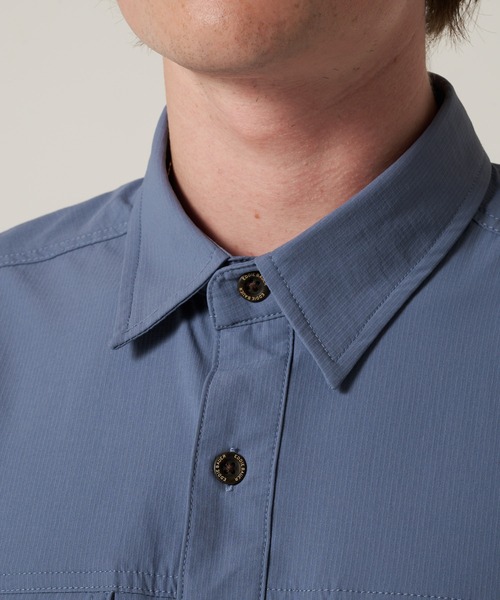 Eddie Bauer(エディーバウアー)の「アトラス エクスプロレーション フレックスシャツ(シャツ/ブラウス・メンズ・ダークカーキ/グレイッシュブルー/オートミール・S/M/L/XL/XXL)」の13枚目の写真