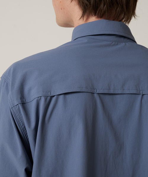 Eddie Bauer(エディーバウアー)の「アトラス エクスプロレーション フレックスシャツ(シャツ/ブラウス・メンズ・ダークカーキ/グレイッシュブルー/オートミール・S/M/L/XL/XXL)」の4枚目の写真