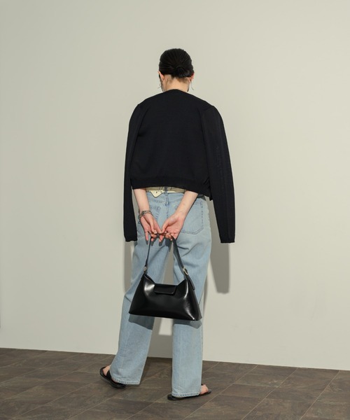 NEUNA(ヌナ)の「ベルテッドスクエアバッグ(ハンドバッグ・レディース・ブラウン/アイボリー/ブラック・FREE)」の16枚目の写真