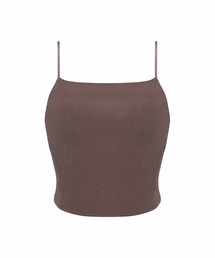 AMOSTYLE BY Triumph（アモスタイルバイトリンプ）の「リブ クロップトップ AMST800 B.Top JX（キャミソール）」