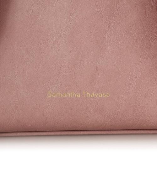 Samantha Thavasa（サマンサタバサ）の「ベルトデザインワイドハンドバッグ（ハンドバッグ・レディース・ワインレッド/ブラック/ピンクベージュ/オフホワイト・FREE）」の22枚目の写真