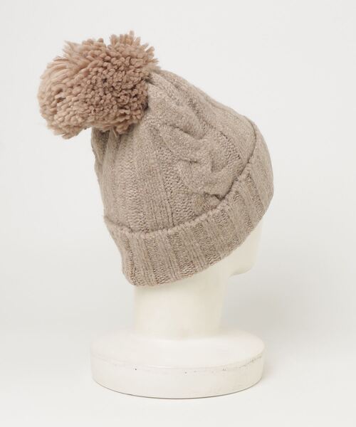 TITTY&CO.(ティティーアンドコー)の「【3点セット】ニット帽+手袋+マフラー(ニットキャップ/ビーニー・レディース・グレー/ベージュ/ブラック/アイボリー/ピンク・FREE)」の21枚目の写真