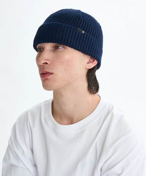 ELEMENT(エレメント)の「ELEMENT メンズ LOW DOCKER BEANIE ビーニー 【2025年秋冬モデル】/エレメントリブニットキャップ・ビーニー(ニットキャップ/ビーニー・メンズ・ネイビー/ブラック/レッド/ホワイト・FREE)」の16枚目の写真