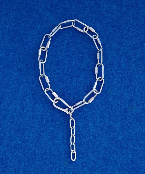 カラビナチェーンフックネックレス（ネックレス）｜Ellno Loset