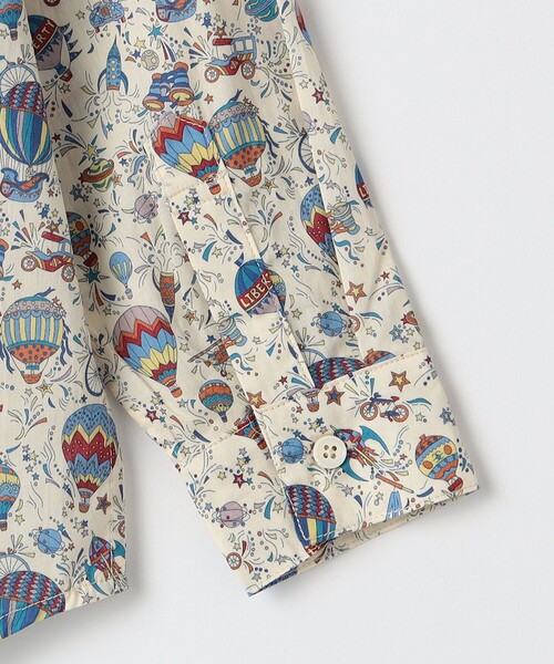 SHIPS(シップス)の「SHIPS KIDS:100~130cm / リバティ プリント 長袖 シャツ(シャツ/ブラウス・キッズ・ブルー系その他・130/100/110/120)」の13枚目の写真