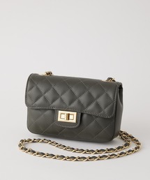 AULENTTI | 【forksy.】【AULENTTI / オウレンティ】キルティングチェーンショルダーバッグ(ハンドバッグ)